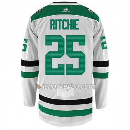 Mænd NHL Dallas Stars Trøje BRETT RITCHIE 25 Adidas Hvid Authentic